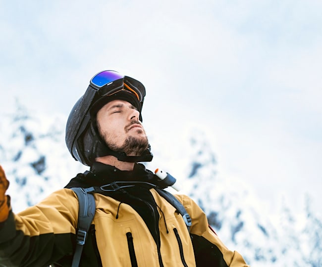 Marcel Hirscher Ski Spass Und Schneemann Fur Den Sohn