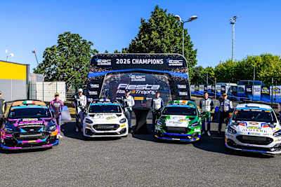 The ERC Fiesta Rally3 Trophy contenders assemble in Zlín