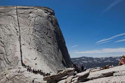 Half Dome in Yosemite National Park, CA, USA