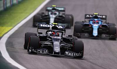 Gasly hield stand tegen een Alpine aanval