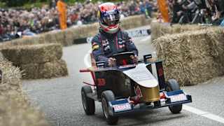 Max Verstappen at Red Bull Soapbox Race.