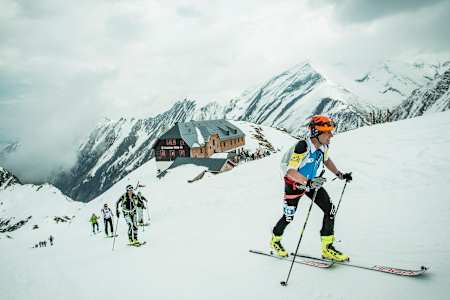 Competitors battle at the Kitzsteinhorn Extreme
