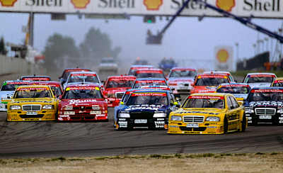 Jorg van Ommen, DTM en Nürburgring, 1994.