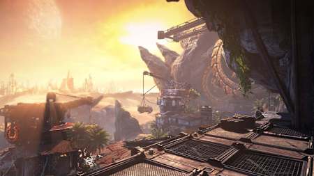 A screenshot from Bulletstorm: Full Clip Edition