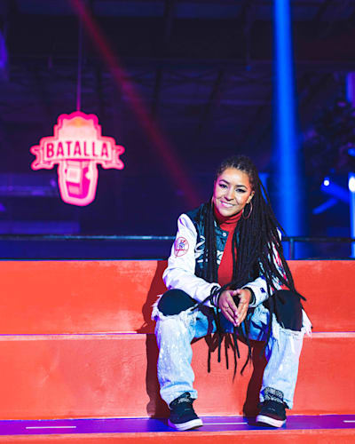 Gabylonia at Red Bull Batalla US National Final in Miami on October 8, 2022