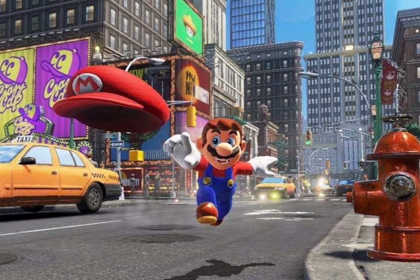 switch with mario odyssey