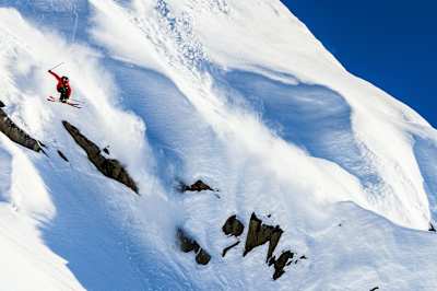 Markus Eder enjoys some air