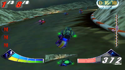 Captura de pantalla de Extreme-G 2 para Nintendo 64.
