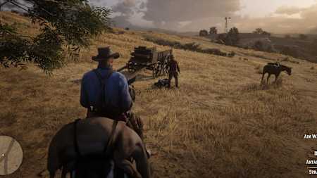Dans le jeu vidéo Red Dead Redemption 2, vous décidez de la manière dont vous allez rencontrer des PNJ.