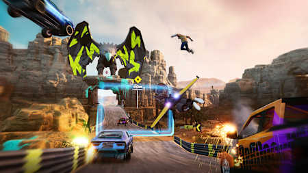 Screenshot aus Stuntfest - World Tour