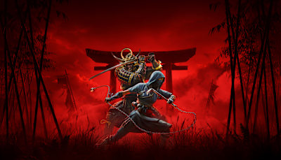 Artwork from Assassin's Creed Shadows shows the two main characters Yasuke and Naoe.