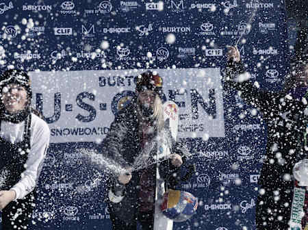 Slopestyle Podium Burton US Open 2017
