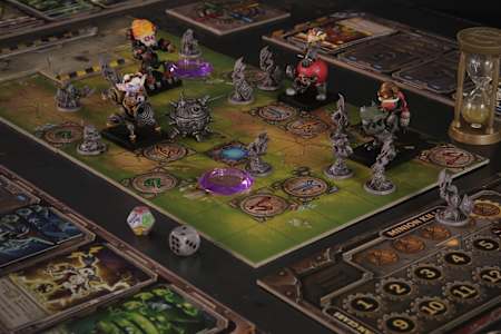 A shot of the League of Legends board game