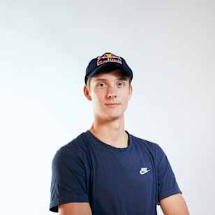 Jonatan Hellvig posing in Stockholm, Sweden, on February 24, 2023.