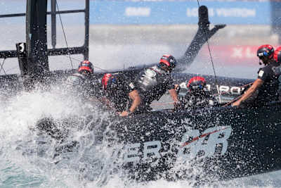 Land Rover BAR had a tough day of sailing day 2