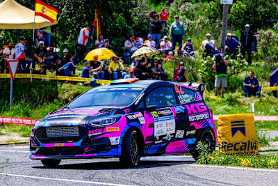 Graffin moved into second in the closing stages