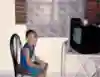 Neymar Jr. curtindo um videogame Neymar Jr. curtindo um videogame