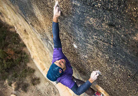 Chris Sharma klettert auf dem höchsten Level