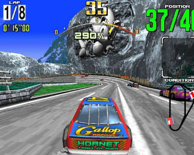 Jeu de course à cartouche vintage F1 Spirit des années 1990