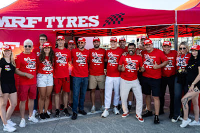 Team MRF Tyres has now made 50 ERC starts