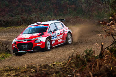 Østberg finished a strong second for the MRF Tyres Dealer Team