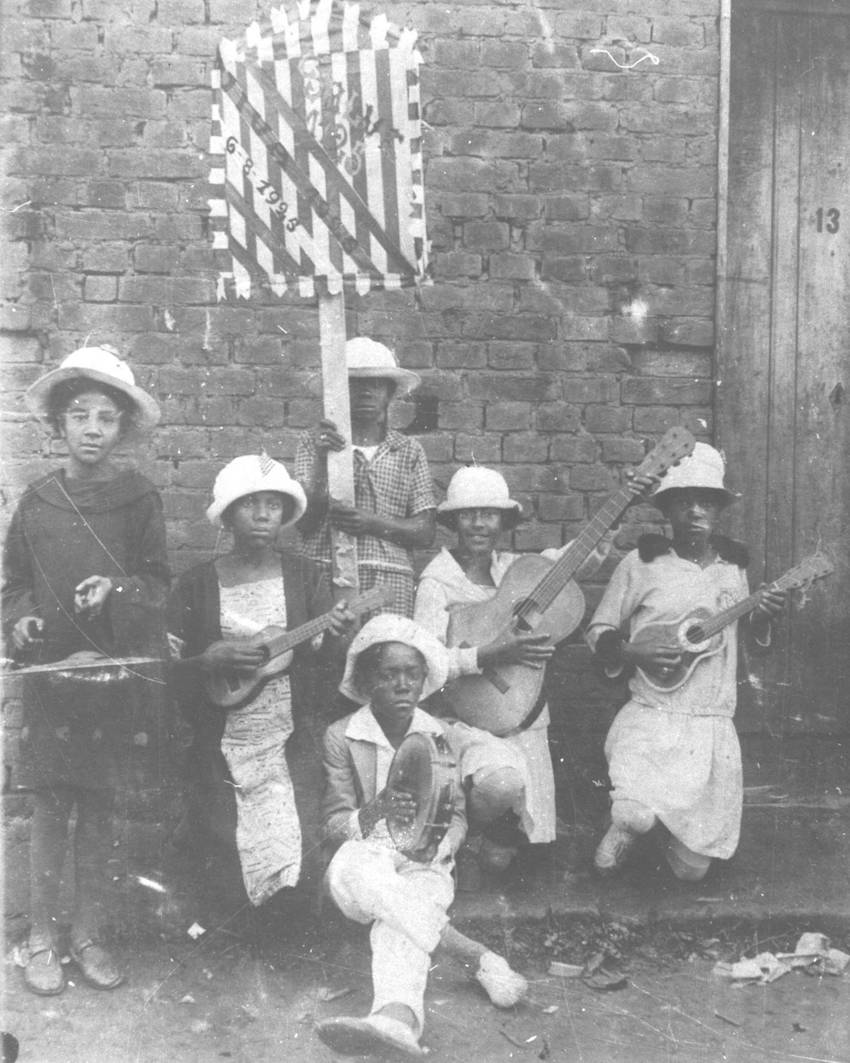 Crianças do Cordão Barra Funda em 1925