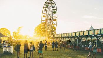 Another gorgeous Bonnaroo sunset