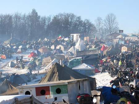 Elefantentreffen in Germany attracts hardcore motorcyclists