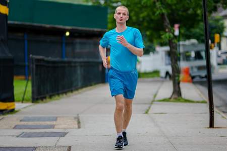 Ashprihanal Aalto ran 3,100miles in a record-breaking 40 days –&nbsp;all around the block in New York.