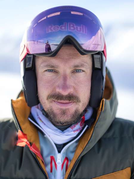 Marcel Hirscher at Roundhill Ski Area, Tekapo, New Zealand, 2024.
