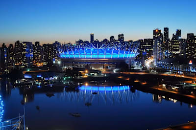 Le stade BC Place de Vancouver.