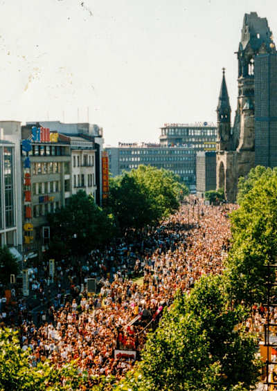 Loveparade auf dem Ku'damm