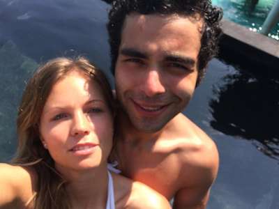 Danilo Petrucci con la fidanzata Irene Saderini