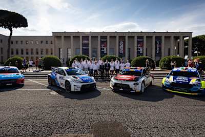 Team France and Team Italy assemble for action