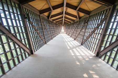 Дом на скале, дорога в бесконечность в Висконсине