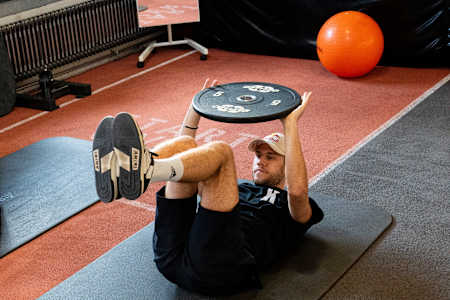 In 2024, Ricardo Feller trains intensely at APC Thalgau, Austria.