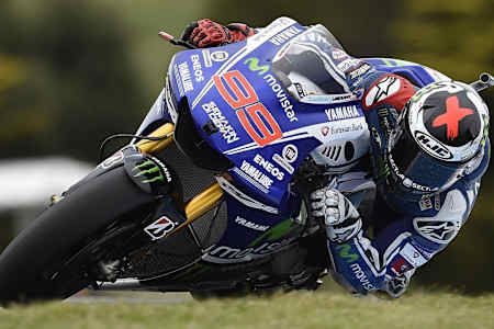 Jorge Lorenzo made it a Yamaha one-two
