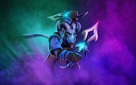 Artwork of Dota 2 eSports game hero Riki by Valve