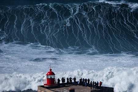 Nazare w pełnej krasie