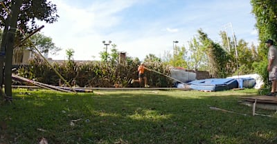 Una imagen del episodio de Armand Duplantis para la serie Red Bull Backyards.