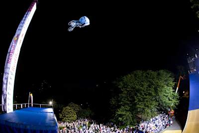 Kevin Robinson in action at Red Bull Experiment NYC.