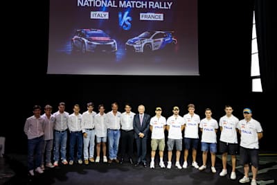 France will go up against Italy in the National Match Rally
