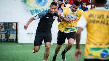 Neymar Jr in campo alle finali del Neymar Jr's Five