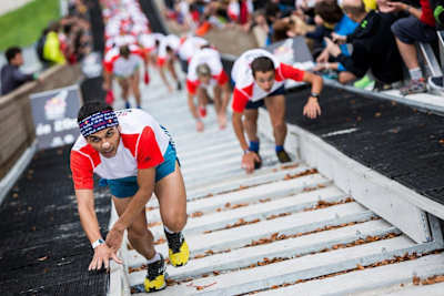 Ahmet Arslan na Red Bull 400, Slovenia.
