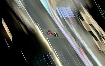 Overtaking in Formula 1.