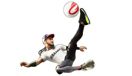 Promotional image of Séan Garnier Street Power Football.