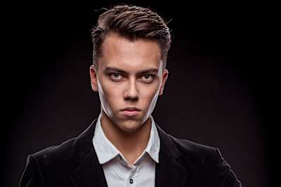 Mārtiņš Sesks poses for a portrait during a photoshoot in Riga, Latvia on January 4th, 2019.