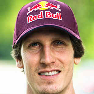 Brandon Semenuk seen during World Rally Championship Latvia in Liepaja, Latvia on July 16, 2024