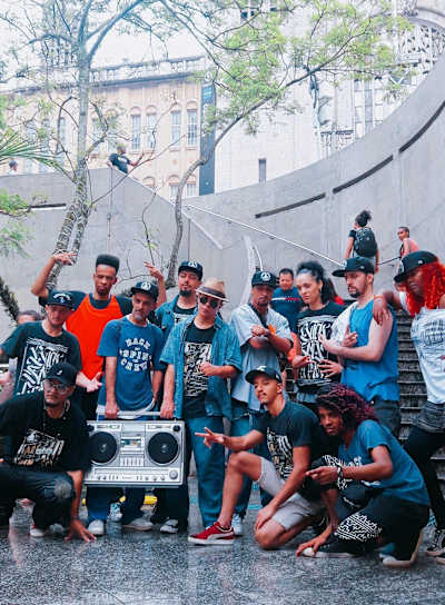 Back Spin Crew no Metrô São Bento