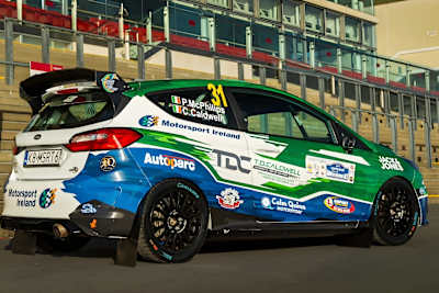 Motorsport Ireland Rally Academy is supporting Caldwell's ERC bid